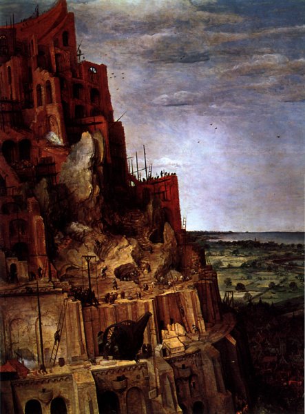 The Tower of Babel [detail]