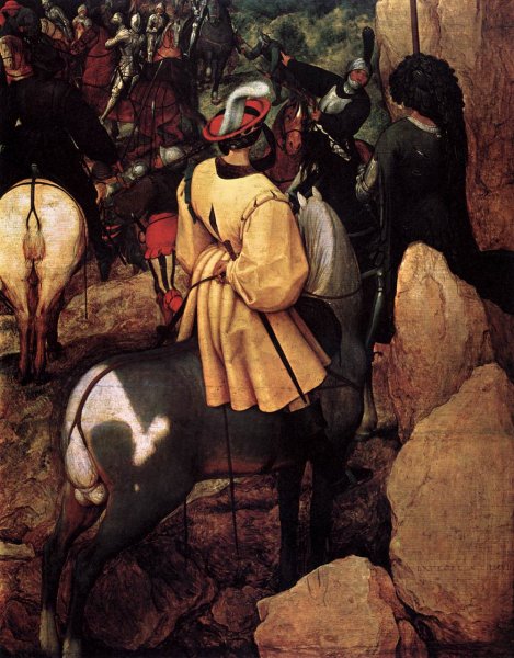 The Conversion of Saul (detail)