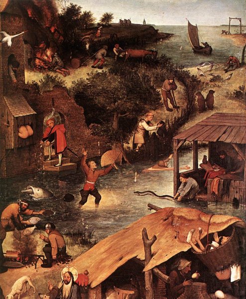 Netherlandish Proverbs (detail)