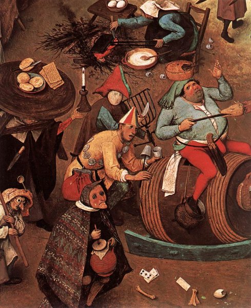 The Fight between Carnival and Lent (detail)