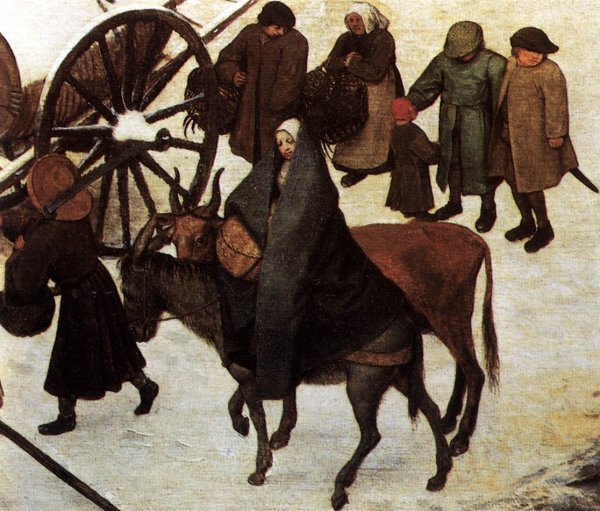 The Census at Bethlehem (detail) 2