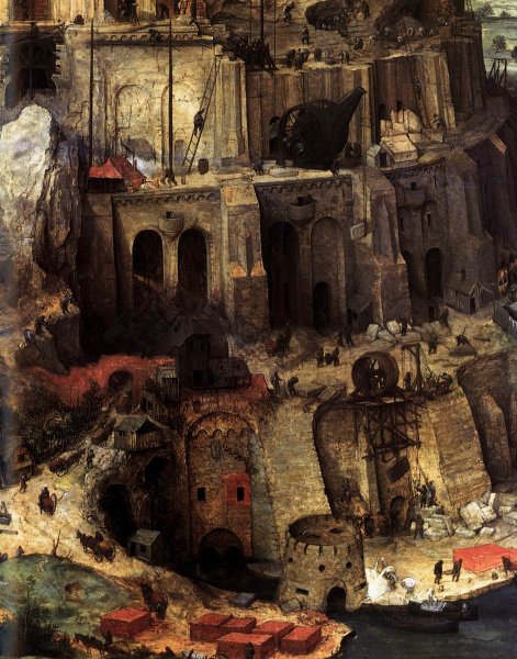 The Tower of Babel (detail) 4