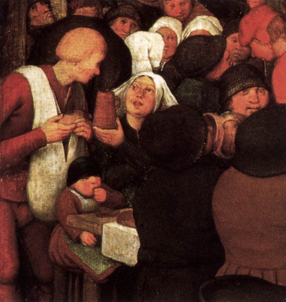 Peasant Wedding (detail) 6