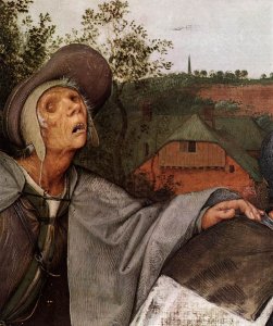 The Parable of the Blind Leading the Blind (detail)