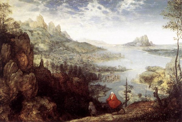 Landscape with the Flight into Egypt 1563