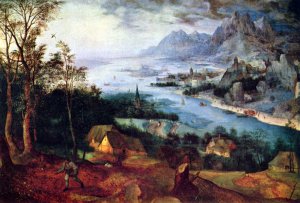 River Landscape with a Sower