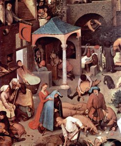 Netherlandish Proverbs (detail 1)