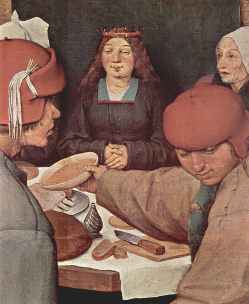 Peasant wedding (detail 3)