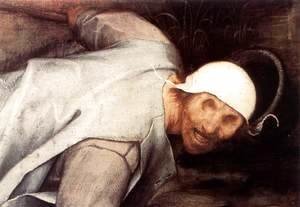 Pieter the Elder Bruegel - The Parable of the Blind Leading the Blind (detail) 3