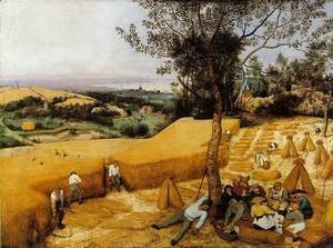 Pieter the Elder Bruegel - The Corn Harvest 1565