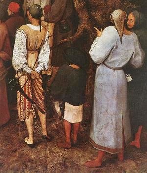 Pieter the Elder Bruegel - The Sermon of St John the Baptist (detail 6) 1566